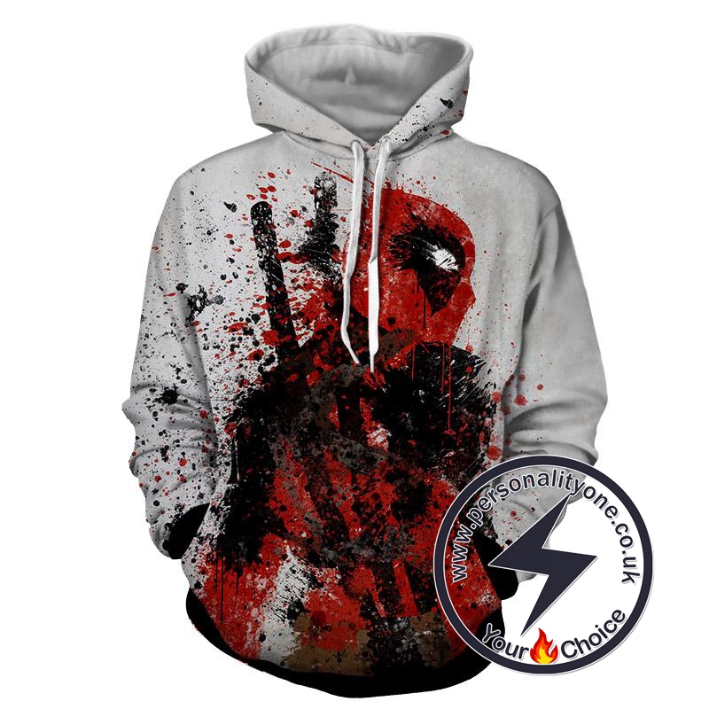 Deadpool - Deadpool 3D - Hoodies